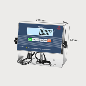 वजन सूचक एलसीडी द्वारा संचालित इलेक्ट्रॉनिक प्लेटफॉर्म स्केल संकेतक <span class=keywords><strong>rs232</strong></span> बेंच स्केल इंडिकेटर - Product Image 6