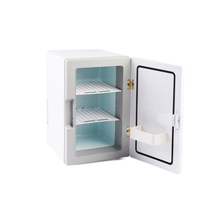 Petit mini réfrigérateur pour camion aliments chambre 16L <span class=keywords><strong>12V</strong></span> <span class=keywords><strong>220V</strong></span> avec chargeurs AC/DC maison voiture mini réfrigérateur cosmétique - Product Image 3
