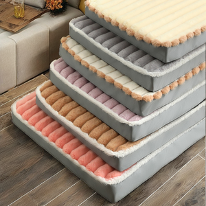 Ganzjahres-Luxus-Hundebett in Übergröße, Moderne Quadratische Form, Hochelastischer Memory-Schaum, Abnehmbares Waschbares Feuchtigkeitsabweisendes Tuch für Haustiere - Product Image 3