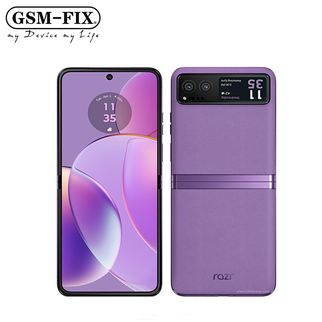 GSM-FIX Razr 40 5G Cell Phone Snapdragon 8+Gen1 6.9inch Fold Screen 144Hz 64MP Camera 4200mAh Global ROM Cellphone