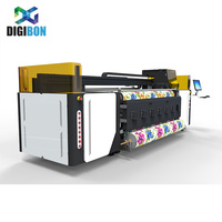 Nieuwe DIGIBON Industriële Digitale Textielprinter Ricoh GEN6 2400DPI Pigmentinkt Hoge Snelheid Volledig Automatisch voor Textielprint