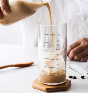 Tazze di vetro borosilicato con scala di caffeina Comi tazze di vuoto - Product Image 4