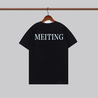 T-shirts en velours imprimés numériquement de luxe style hip-hop streetwear pour hommes – Vente en gros, personnalisables, grandes tailles, 100 % coton, manches courtes, décontractés