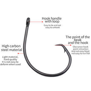 Cạnh Tranh bán buôn New cá mú chrysolopus aureus móc câu cá máy làm phụ kiện câu cá Gear - Product Image 4