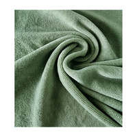 Tela de Velour de Punto Premium de 240 g/m², 40 % Modal, 40 % Algodón, para la Fabricación de Prendas Textiles al por Mayor - Color Verde OEM