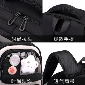 High Quality Girls Cartoon School <b>Backpack</b> Waterproof Comfort <b>Students</b> School Bag Stylish Bookbag for Teens Children Sac a Dos - Product Image 5