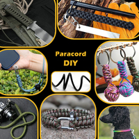 Baiyuheng paracord pour montre chaîne kit bracelet paracorde cordon fermoir hommes ancre accessoires