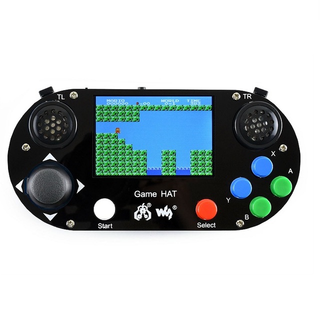 Raspberry Pi Portable Game Console HAT with 3.5 Inch IPS Screen Display for Raspberry Pi A+/B+/2B/3B/3B+/4B