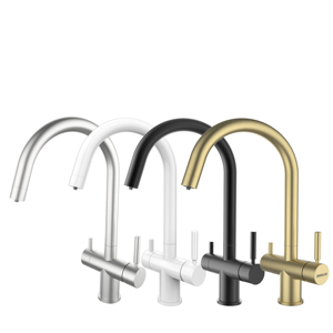 Miscelatore per Lavello da Cucina con Filtro <span class=keywords><strong>Acqua</strong></span>, Rubinetto Purificatore 5 in 1 Caldo/Freddo, Cromato - Product Image 2