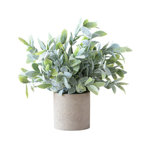 Vente <span class=keywords><strong>en</strong></span> gros de faux bonsaïs <span class=keywords><strong>en</strong></span> plastique vert de petite taille <span class=keywords><strong>pour</strong></span> la décoration intérieure, le bureau, le bureau, plantes artificielles <span class=keywords><strong>en</strong></span> pots d'<span class=keywords><strong>eucalyptus</strong></span> - Product Image 5