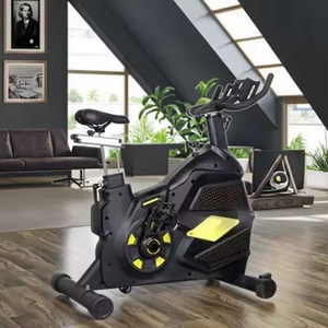 Bicicleta de <span class=keywords><strong>spinning</strong></span> con volante de control magnético para ejercicio en interiores, bicicleta estática para gimnasio en casa y <span class=keywords><strong>fitness</strong></span>. - Product Image 6