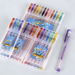 Stylos gel à paillettes |   Pointe de stylo de 1,0 mm, 4/6/<span class=keywords><strong>8</strong></span>/10/12 couleurs vibrantes, encre chatoyante pour les livres de coloriage et les projets artistiques - Product Image 3
