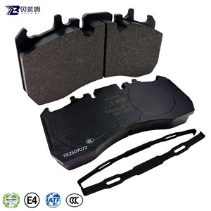 Plaquettes de frein pour <span class=keywords><strong>camion</strong></span> BLM WVA 29211 semi-métalliques pour essieu FUWA Shacman Faw Man Hino Scania Volvo Cascadia OEM Garantie 500 000 KM - Product Image 1