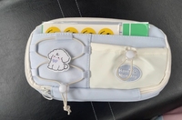 Grande trousse à crayons grande capacité, boîte de rangement, sac de rangement, couleurs mélangées, matériau Dylon, pochette pour marqueurs, stylos pour le collège et le bureau