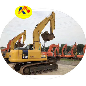 Excavadora de orugas de segunda mano japonesa Komatsu PC 200-7 Komatsuu de segunda mano 20T usada - Product Image 1