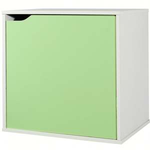 Estante de almacenamiento de cubo de nuevo diseño con puerta-Organizador modular para el hogar/La Oficina, versátil y moderno, fabricante - Product Image 1