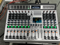 Console de mixage audio professionnelle 12 canaux avec 99 effets DSP, contrôleur DJ, cartes son, mixeurs audio, prise en charge BT/USB/MP3