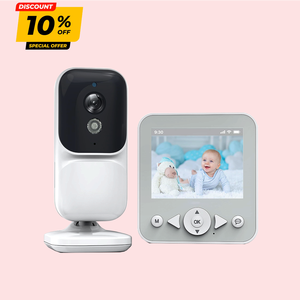 Expandable Dual <b>Camera</b> Support Baby Monitor System 2.8 Inch Screen Auto Switch View - Product Image 1