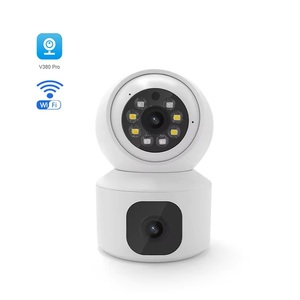 V380 RVQ2-WiFi 2MP ống kính kép trong nhà Wifi Camera An Ninh với 360 độ xoay tầm nhìn ban đêm được xây dựng trong mic Wifi PTZ CMOS cảm biến - Product Image 1