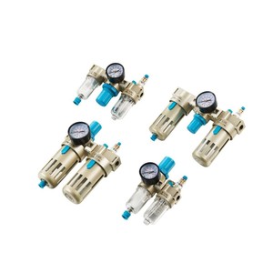 Sonotech STNC GFC Processeur d'air double unité GFR2000, filtre, régulateur de pression GL2000, lubrificateur à brouillard d'huile, occasion - Product Image 3