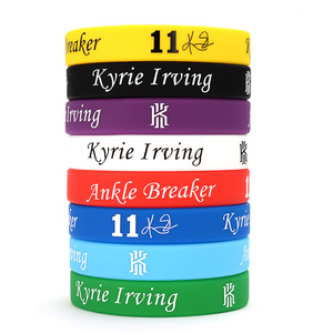 HuaShanQi Kobe <span class=keywords><strong>James</strong></span> Irving Durant Bracelet en silicone Sports transfrontaliers Fan de <span class=keywords><strong>basket</strong></span>-ball Fournitures Cadeaux d'affaires promotionnels - Product Image 4