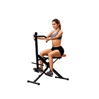 Bicicleta de ejercicio para gimnasio en casa, máquina de montar a caballo, ejercitador abdominal, máquina flexible ab