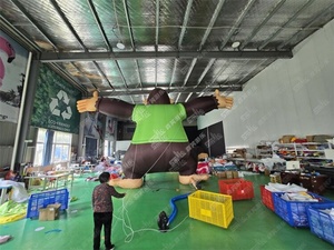 2025 4m 6M 8M 10m bơm hơi khổng lồ 3D mô hình nhân vật bóng bơm hơi mô hình phim hoạt hình bóng bơm hơi Khỉ đột để bán - Product Image 2