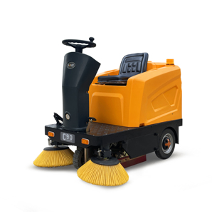 Popular C90 Ride-on <b>Floor</b> Sweepers Street Scrubbers-sweepers <b>Machine</b> <b>Cleaning</b> with Brushless Motor for Road High Performance - Product Image 1