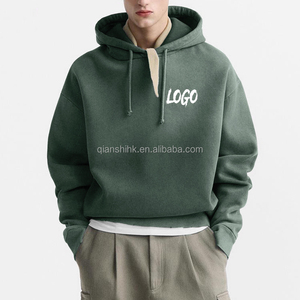 Streetwear Blank <b>Thick</b> Pullover <b>Hoodie</b> Heavyweight Plain <b>Men</b> Designer <b>Hoodie</b> Custom Oversized Wash <b>Hoodie</b> Manufacturers - Product Image 1