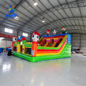 <span class=keywords><strong>2025</strong></span> phổ biến thương mại lâu đài trẻ em Inflatable nhà bị trả lại cho bữa tiệc với Slide - Product Image 4
