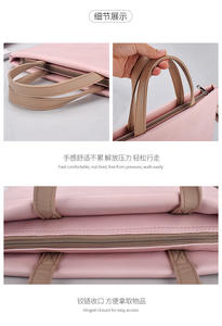 Bolsa duradera de tela de poliéster a prueba de agua para ordenador portátil de 13,3 pulgadas para <span class=keywords><strong>Lenovo</strong></span> <span class=keywords><strong>Thinkpad</strong></span> estilo moderno uso informal de negocios para la escuela de mujeres - Product Image 6