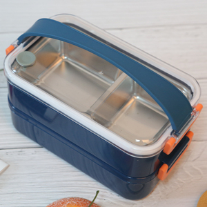 Sản Phẩm Mới Hai Lớp Cách Nhiệt Hộp Ăn Trưa Thép Không Gỉ Thực Phẩm Ấm <span class=keywords><strong>Container</strong></span> - Product Image 3