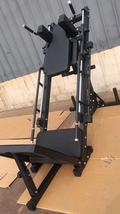 Desain baru rak daya 45 derajat penekan kaki baja peralatan Gym kebugaran fungsional untuk latihan kekuatan mesin Huck jongkok - Product Image 3