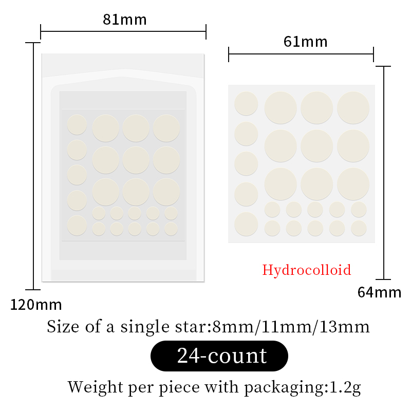 Transparent(24 Patches)