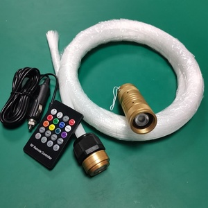 Kit de Luces LED Luminosas de Fibra Óptica de 7 Colores, Luces de Techo con Efecto de Estrellas Centelleantes, Árbol de Fibra Óptica DIY, Luz Brillante - Product Image 2