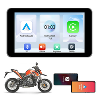 Meilleur prix IP67 5 pouces étanche HD écran d'affichage GPS Navigation sans fil Android Auto Portable moto Carplay