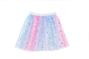 Regenbogen Pailletten Tutu Rock für Mädchen Prinzessin Tanzrock im atmungsaktiven Casual Style mit Plus Size für Kinder - Product Image 5