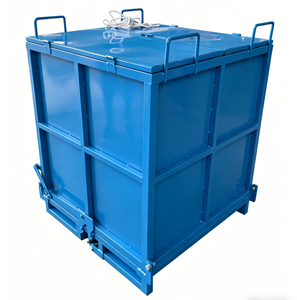 Contenitore a Rotelle Pieghevole a 3 Lati Versatile per Distribuzione al Dettaglio e Stoccaggio - Product Image 2