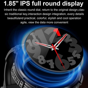 <span class=keywords><strong>Reloj</strong></span> Inteligente <span class=keywords><strong>LEMFO</strong></span> K66 Original al 100%, Pantalla de 1.85 Pulgadas, con Función de Llamadas y Monitor de Frecuencia Cardíaca - Product Image 2