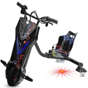 Dos Triciclos Eléctricos Pequeños de 3 Ruedas para Niños, Carros de Derrape - Product Image 1