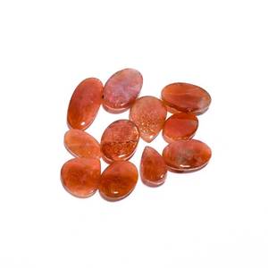 Cabujón de piedras preciosas sueltas de grado de exportación, cabujón de piedra solar artesanal con brillo Natural, piedra preciosa vibrante para uso en la fabricación de joyas - Product Image 4