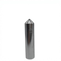 Stylo de dressage de meules diamanté à point unique 12x50L, pour meules triangulaires en céramique, corindon et carbure de silicium, OEM ODM