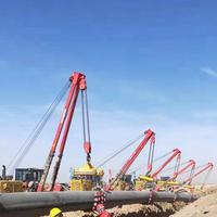 Machine de pose de tuyaux entièrement hydraulique Suhigo HGY90 de 90 tonnes, équipement de levage de pipeline robuste // 90T Sideboom