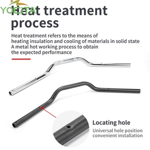 Yocita 7/8 \ "22mm tay lái <span class=keywords><strong>Retro</strong></span> cg125 dirtbike điều khiển xe máy Phụ kiện 70cm 80cm tay lái - Product Image 6