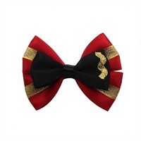 Série Crown Princess : Épingles à cheveux et nœuds en satin gros-grain colorés, avec fleurs roses et strass, accessoires pour cheveux