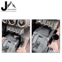 Boîte de rangement pour levier de vitesses, plateau de console centrale, organisateur de rangement, accessoires intérieurs pour Suzuki Jimny 2018+ 3 ou 5 portes