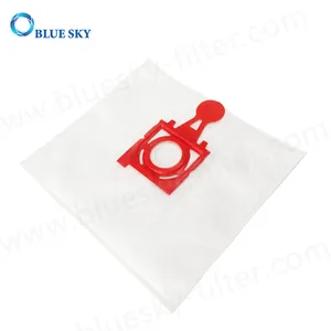 Customized Nonwoven Red Collar Dust Filter Bags Replacement for Zelmer ZVCA300B 49.4200 Vacuum Cleaner