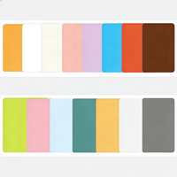 Tapis de table et sets de table carrés en silicone flexible multicolores écologiques sans BPA de style classique pour cuisine et salle à manger ONEQUAN