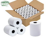 Papier thermique pour caisse enregistreuse, rouleaux de reçus, 80x80mm, 57x40mm, 80x70mm, 57x50mm, 35gsm - 72gsm, blanc, sans BPA, prix bas