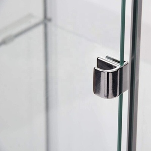 סין מותאם אישית זכוכית תצוגת ראווה ארון יין ארון תצוגת תיק מקרה מדף ספרים 4 מדפים עם דלת לסלון - Product Image 6